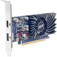 Видеокарта ASUS nVidia GeForce GT 1030 , GT1030-2G-BRK, 2Гб, GDDR3, Low Profile, Ret