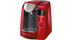 Капсульная кофеварка BOSCH Tassimo TAS4503, 1300Вт, цвет: красный