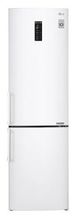 Холодильник LG GA-B499YVQZ, двухкамерный, белый