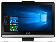 Моноблок MSI Pro 20ET 4BW-096RU, Intel Celeron N3160, 4Гб, 1000Гб, Intel HD Graphics 400, DVD-RW, Windows 10 Home, черный [9s6-aa8b11-096]