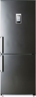 Холодильник АТЛАНТ ХМ 4521-060 ND, двухкамерный, серый металлик
