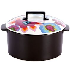 Кастрюля FRENCH BULL Gala NC-DN-C20F Gala, 2.4л, с крышкой, черный