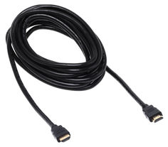 Кабель аудио-видео BURO HDMI 2.0, HDMI (m) - HDMI (m) , ver 2.0, 5м, GOLD ф/фильтр, черный, блистер [bhp ret hdmi50-2]