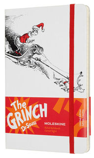 Блокнот Moleskine Limited Edition DR. SEUSS Large 130х210мм 240стр. линейка белый [ledssbqp060]