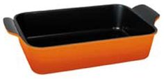 Форма для выпечки Frybest ORCA-4422 Orange прямоуг. 44x22см алюминий/керамика оранжевый