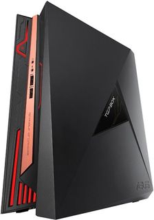 Компьютер ASUS ROG GR8 II T113M, Intel Core i5 7400, DDR4 8Гб, 1000Гб, 128Гб(SSD), NVIDIA GeForce GTX1060 - 3072 Мб, noOS, черный и оранжевый [90ms00x1-m01130]