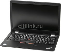 Ноутбук LENOVO ThinkPad 13, 13.3&quot;, Intel Core i3 7100U 2.4ГГц, 4Гб, 180Гб SSD, Intel HD Graphics 620, Windows 10 Home, 20J1004YRT, черный