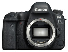 Зеркальный фотоаппарат CANON EOS 6D Mark II body, черный