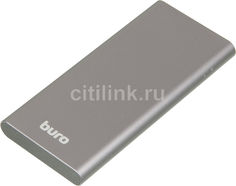 Внешний аккумулятор BURO RB-10000-QC3.0-I&amp;O, 10000мAч, темно-серый