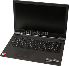 Ноутбук LENOVO V110-15AST, 15.6&quot;, AMD A6 9210 2.4ГГц, 4Гб, 500Гб, AMD Radeon R4, DVD-RW, Free DOS, 80TD003XRK, черный