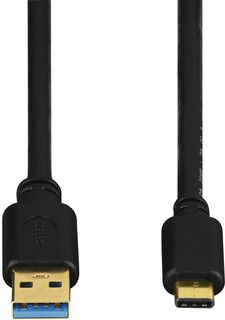 Кабель Hama H-135735 00135735 USB Type-C (m) USB 3.1 A(m) 0.75м черный
