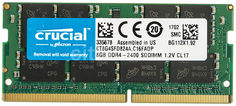 Модуль памяти CRUCIAL Crucial CT8G4SFD824A DDR4 - 8Гб 2400, SO-DIMM, Ret