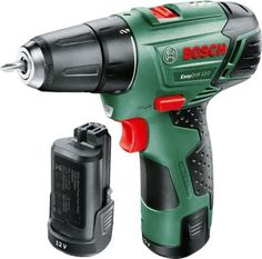 Дрель-шуруповерт BOSCH EasyDrill 12-2, с двумя аккумуляторами [060397290x]