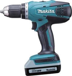 Шуруповерт MAKITA DF457DWLE, с двумя аккумуляторами