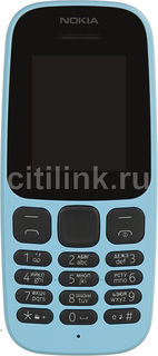 Мобильный телефон NOKIA 105 (2017), синий