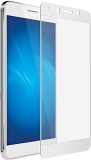 Защитное стекло для экрана DF HWCOLOR-17 для Huawei Honor 6A, 1 шт, белый [df hwcolor-17 (white)]