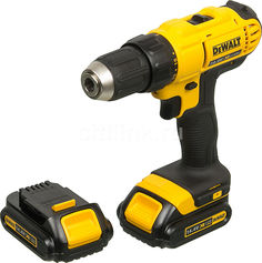 Дрель-шуруповерт DEWALT DCD734S2-KS, с двумя аккумуляторами