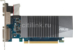 Видеокарта ASUS nVidia GeForce GT 710 , GT710-SL-2GD5, 2Гб, GDDR5, Low Profile, Ret