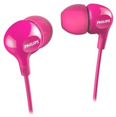 Наушники PHILIPS SHE3550PK, вкладыши, розовый, проводные