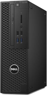 Рабочая станция DELL Precision 3420, Intel Core i7 7700, DDR4 8Гб, 256Гб(SSD), NVIDIA Quadro P1000 - 4096 Мб, Windows 10 Professional, черный [3420-4506]