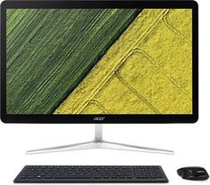 Моноблок ACER Aspire U27-880, Intel Core i5 7200U, 8Гб, 1000Гб, Intel HD Graphics 620, Windows 10, серебристый [dq.b8ser.005]