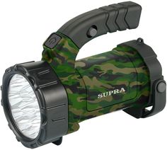 Аккумуляторный фонарь SUPRA SFL-PLR-15L, камуфляж [6442]