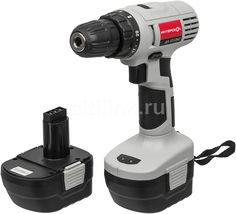 Дрель-шуруповерт ИНТЕРСКОЛ ДА-10/12М2, с двумя аккумуляторами [216.1.2.00]