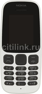 Мобильный телефон NOKIA 105 (2017), белый