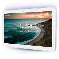 Планшет GINZZU GT-1040, 1GB, 16GB, 3G, 4G, Android 6.0 золотистый