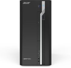 Компьютер ACER Veriton ES2710G, Intel Core i5 7400, DDR4 4Гб, 128Гб(SSD), Intel HD Graphics 630, Windows 10, черный [dt.vqeer.027]