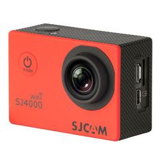 Экшн-камера SJCAM SJ4000 Wi-Fi 1080p, WiFi, красный [sj4000wifired]