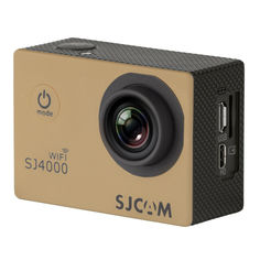 Экшн-камера SJCAM SJ4000 Wi-Fi 1080p, WiFi, золотистый [sj4000wifigold]