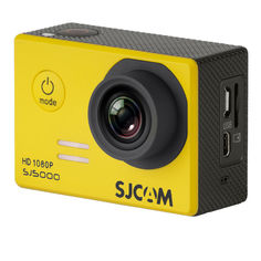 Экшн-камера SJCAM SJ5000 1080p, желтый [sj5000yellow]