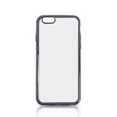 Чехол (клип-кейс) DF iCase-08, для Apple iPhone 7, прозрачный [df icase-08 (black)]