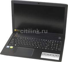 Ноутбук ACER Aspire E5-576G-39TJ, 15.6&quot;, Intel Core i3 6006U 2.0ГГц, 4Гб, 500Гб, 128Гб SSD, nVidia GeForce 940MX - 2048 Мб, Windows 10, NX.GTZER.014, черный