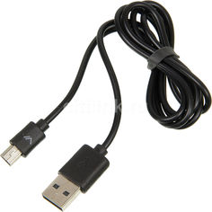 Кабель VERTEX Slim Line, miniUSB - USB 2.0, 1м, черный [28502]