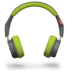 Гарнитура PLANTRONICS BackBeat 500, накладные, серый/зеленый, беспроводные bluetooth