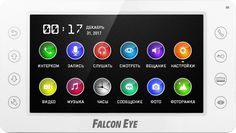 Видеодомофон FALCON EYE FE-70CH ORION DVR, белый