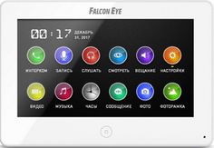 Видеодомофон FALCON EYE FE-70 CAPELLA DVR, белый