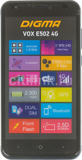 Смартфон DIGMA E502 4G VOX, темно-синий