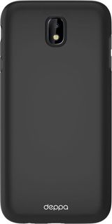 Чехол (клип-кейс) DEPPA Air Case, для Samsung Galaxy J7 (2017), черный [83299]