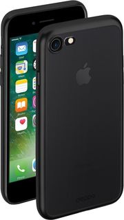 Чехол (клип-кейс) DEPPA Gel Plus Case, для Apple iPhone 7/8, черный [85281]