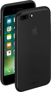 Чехол (клип-кейс) DEPPA Gel Plus Case, для Apple iPhone 7 Plus/8 Plus, черный [85286]