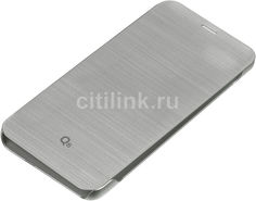 Чехол (флип-кейс) LG M700 VOIA, для LG Q6, серебристый