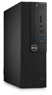Компьютер DELL Optiplex 3050, Intel Pentium G4560, DDR4 4Гб, 500Гб, Intel HD Graphics 610, DVD-RW, Windows 10 Professional, черный [3050-0399]