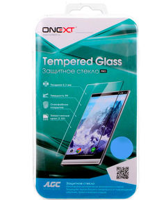 Защитное стекло для экрана ONEXT для Motorola Moto C 4G, 1 шт, прозрачный [41349]