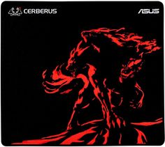 Коврик для мыши ASUS CERBERUS MAT PLUS черный/красный [90yh01c2-bdua00]