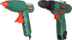 Дрель-шуруповерт HAMMER Flex ACD12LE + Flex GN-05 [508101]