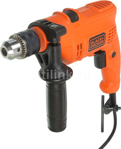 Дрель ударная BLACK &amp; DECKER KR504RE-XK