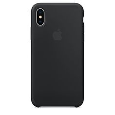 Чехол (клип-кейс) APPLE MQT12ZM/A, для Apple iPhone X, черный